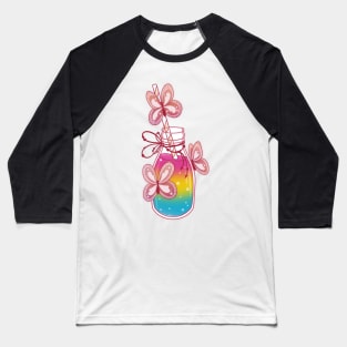 Fruity pan gradient drink Baseball T-Shirt